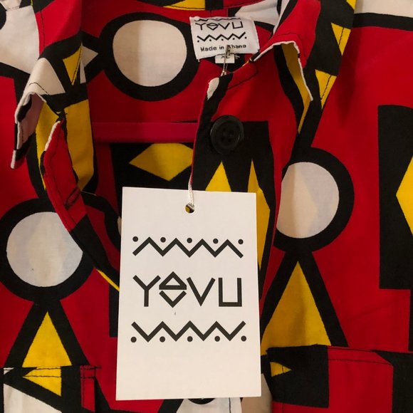 NWT Yevu Crop Jacket in Geo sz XL - Picture 7 of 8